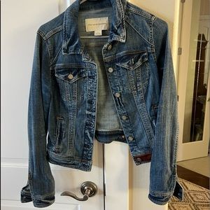 Anthropologie denim jacket size small Pilcro